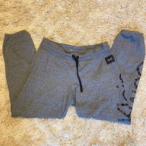 Heather Gray Drawstring Calvin Klein Performance Joggers